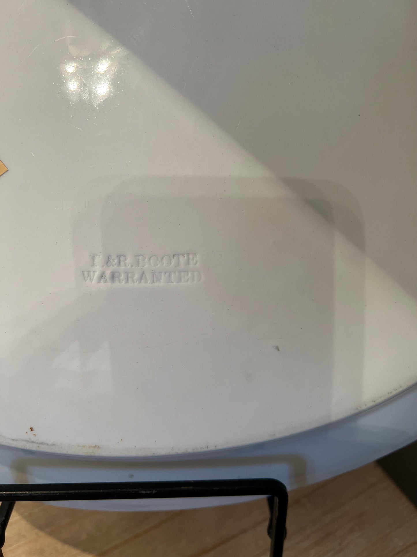 T&R Boote Ironstone Platter
