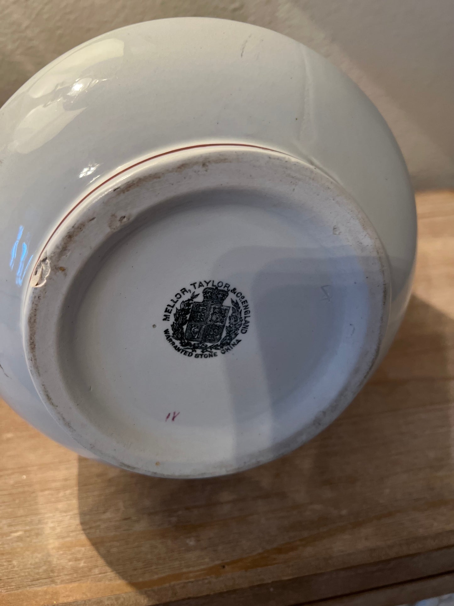 Tea Leaf Ironstone pitcher