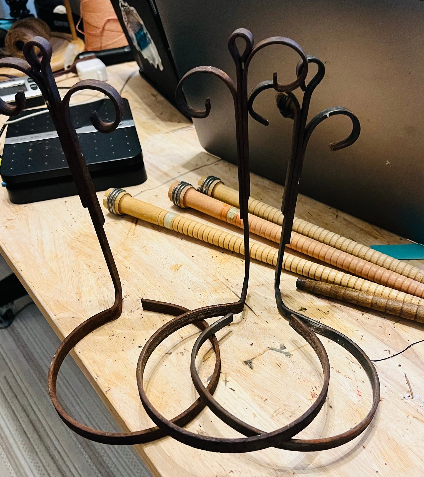 Rusty handing pot holders