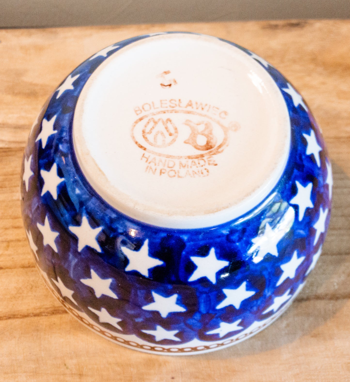 Patriotic Pottery Bowl