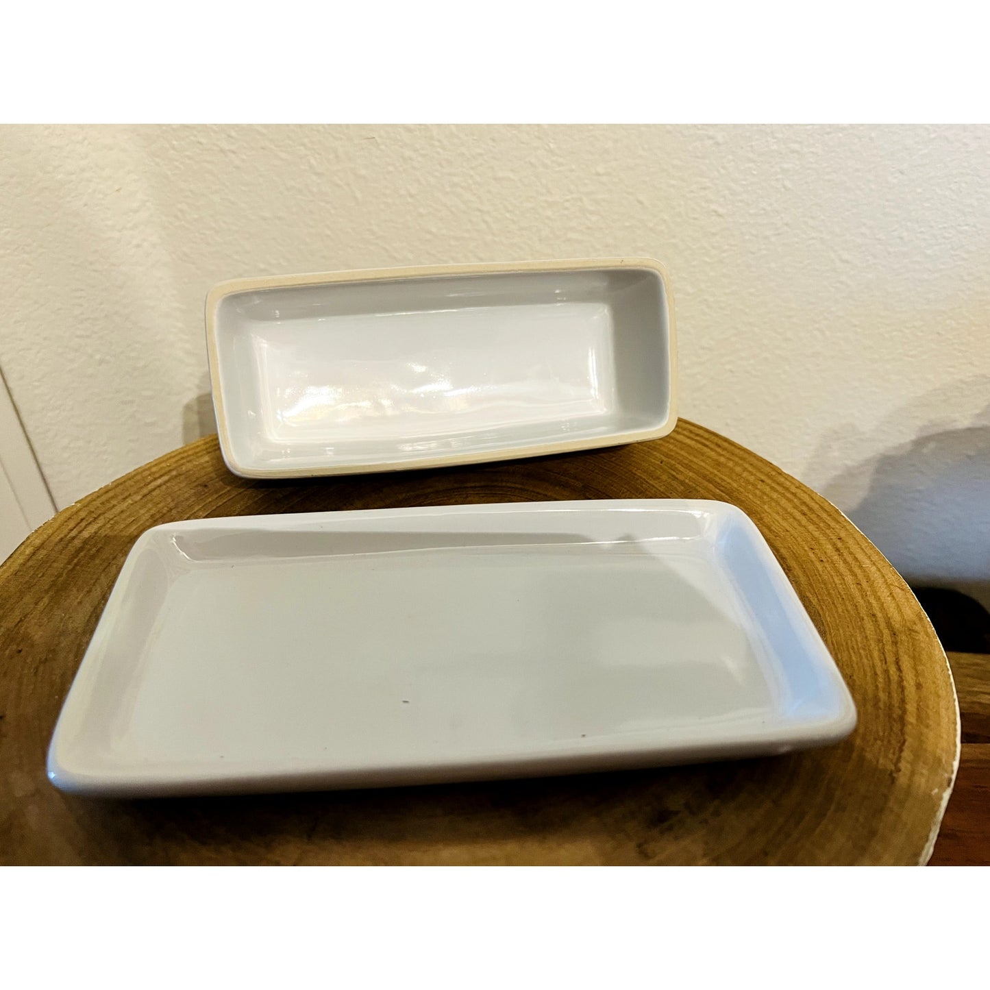 Mason Covered Butter Dish