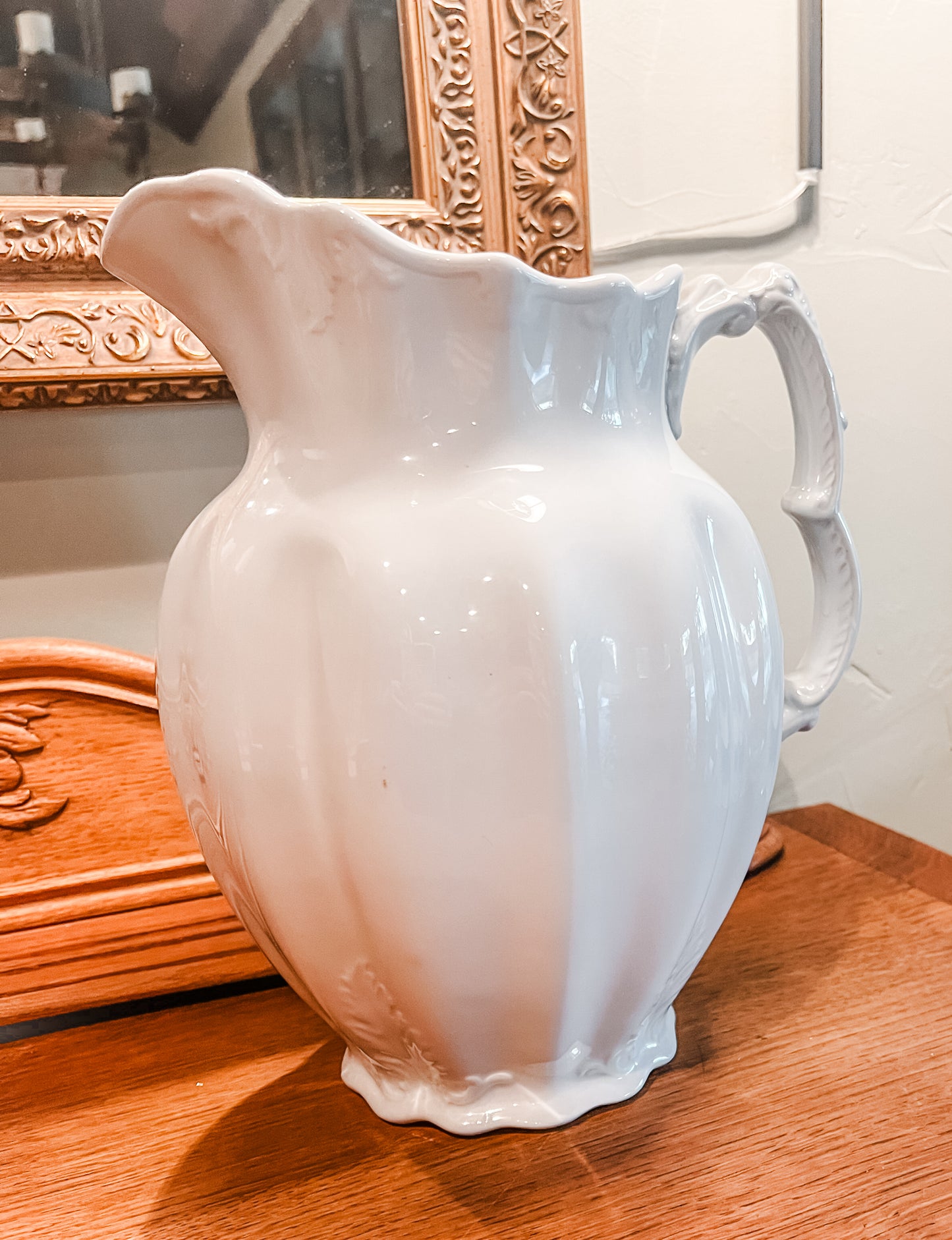 Johnson Bros. 11” Ironstone Pitcher