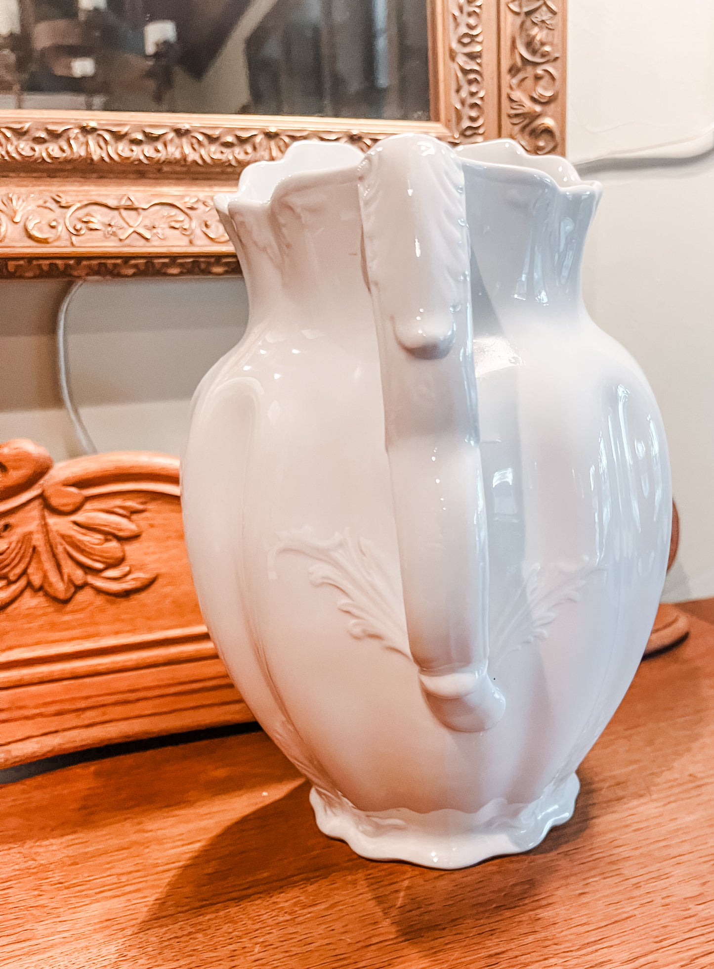 Johnson Bros. 11” Ironstone Pitcher