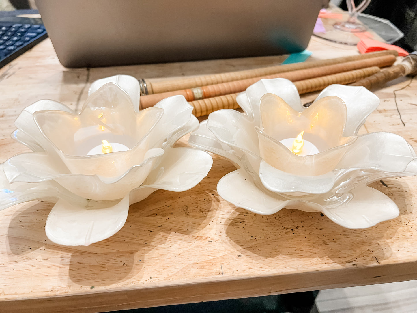Lotus Flower Votive set