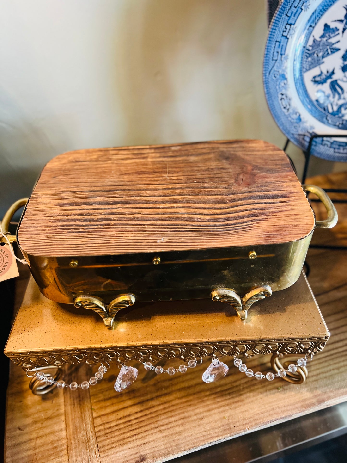 Rustic Forge Riser-Brass
