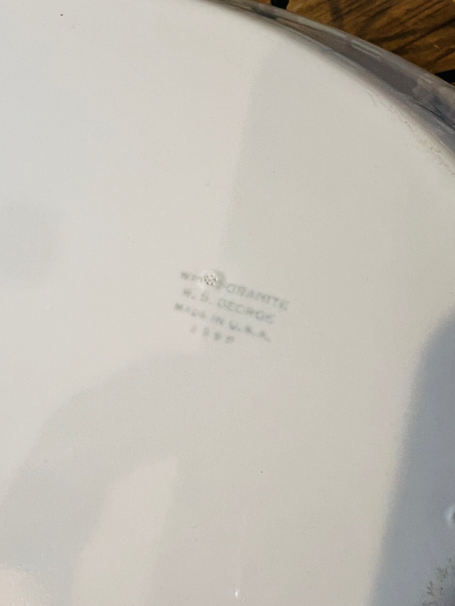 W.S. George 20” Platter