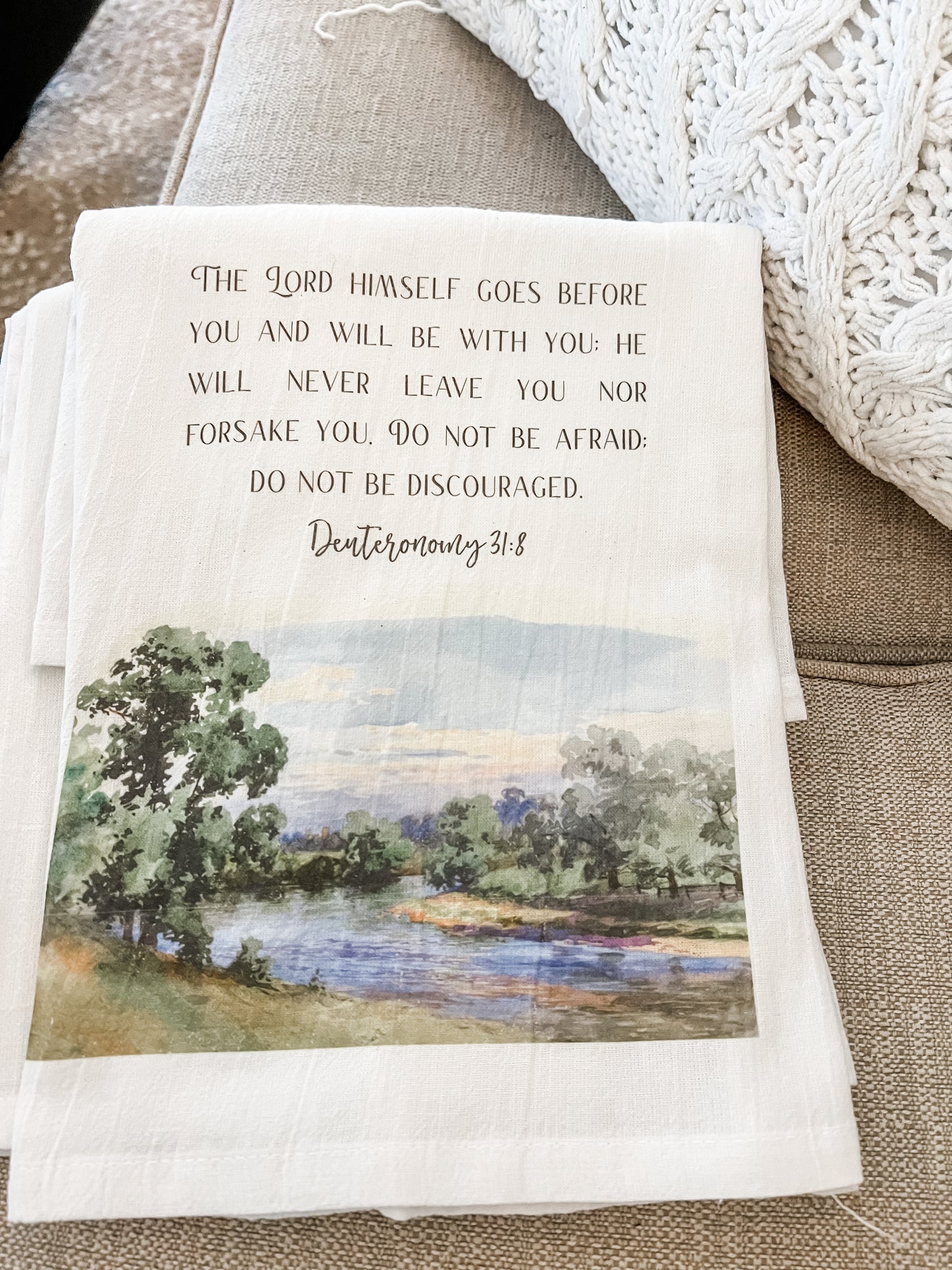 The Lord Himself Kitchen Towel