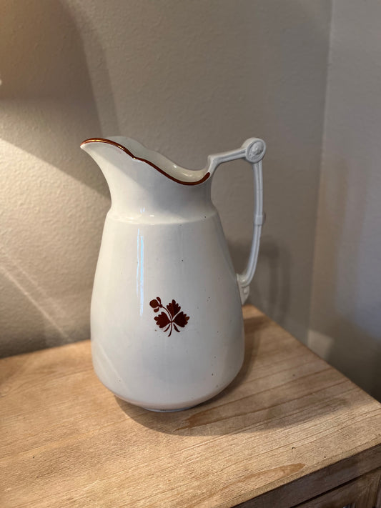 Tea Leaf Ironstone pitcher