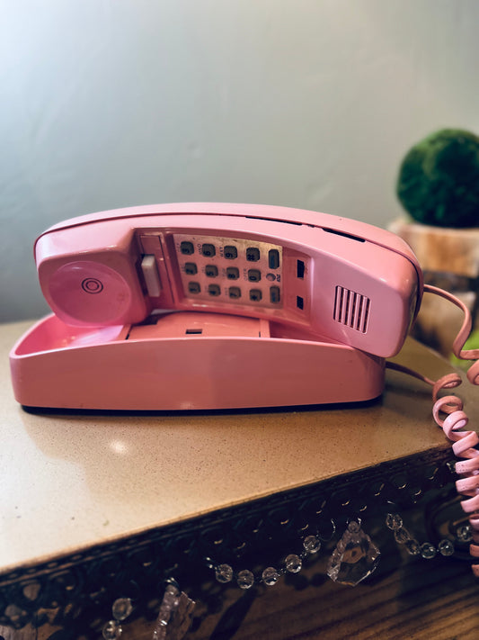 Vintage Pink Telephone