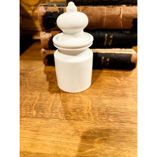 White Stoneware French Pot
