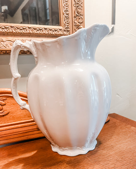 Johnson Bros.  11” Ironstone Pitcher