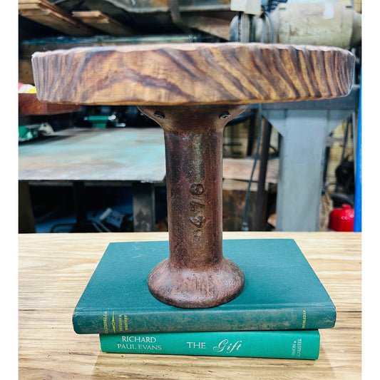 Industrial riser -Rustic Forge