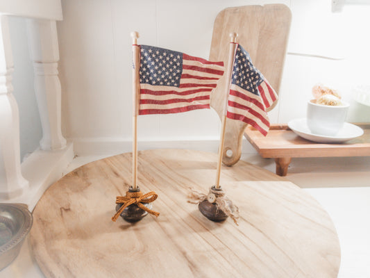 Vintage Door Knob Flags