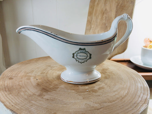 Ironstone Gravy Boat