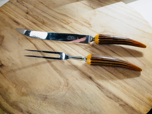 Sheffield Serving Set Antler Handle