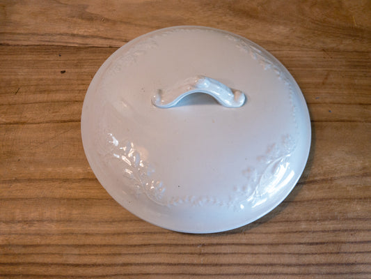 Ironstone Lid Ivy