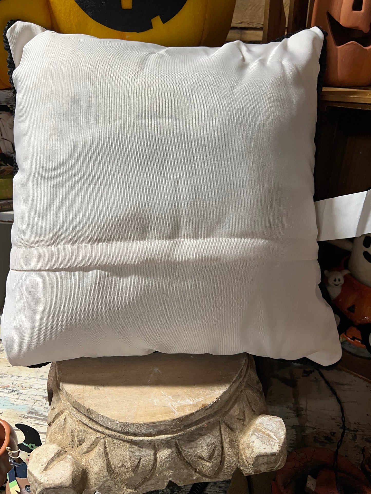 Halloween Pillow -Black Cat